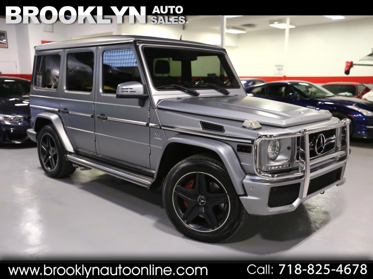 Used 2013 Mercedes Benz G Class G63 Amg 4matic For Sale In