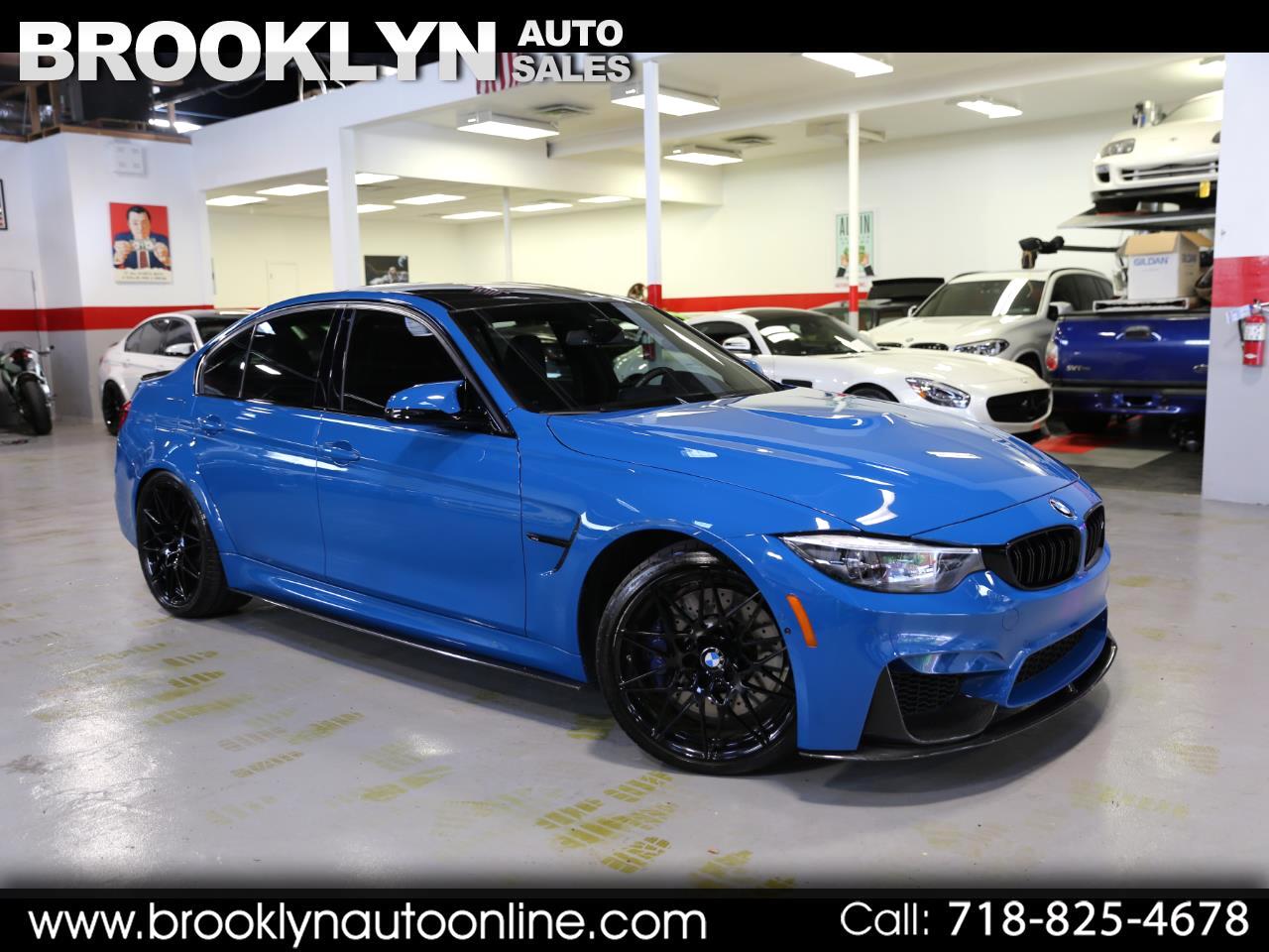 Used 2018 Bmw M3 Competition Package Bmw Individual Laguna Seca Blu For Sale In Brooklyn Ny 11218 Brooklyn Auto Sales