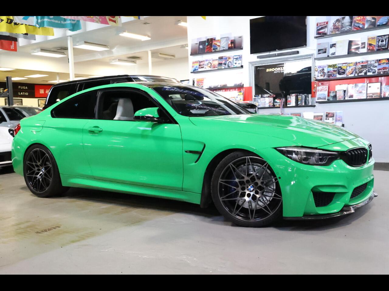 2018 BMW M4 Compeititon Package Individual Signal Green