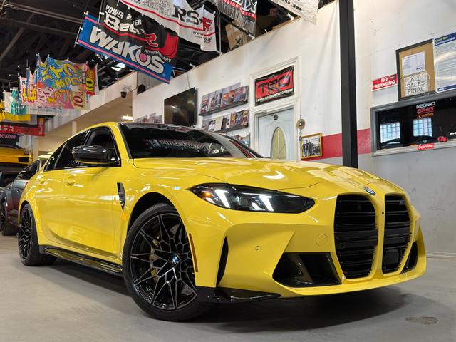 Yellow 2026 BMW M3 Competition xDrive Sedan All-Wheel Drive Automatic