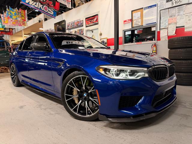 Blue 2020 BMW M5 Sedan All-Wheel Drive Automatic