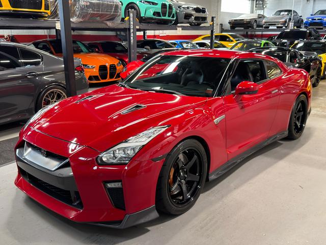 Red 2018 Nissan GT-R Coupe All-Wheel Drive Automatic
