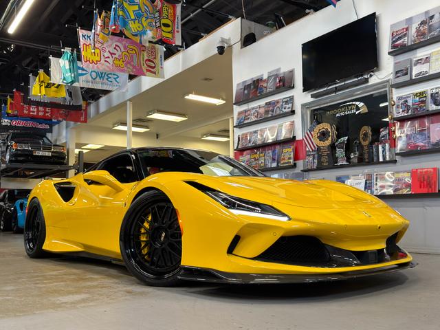 Yellow 2020 Ferrari F8 Coupe Rear-Wheel Drive Automatic