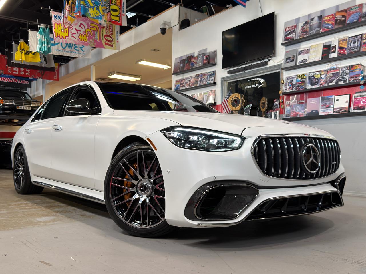 White 2024 Mercedes-Benz S-Class Sedan All-Wheel Drive Automatic