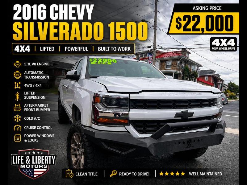 Chevrolet Silverado 1500 LT Double Cab 4WD 2016