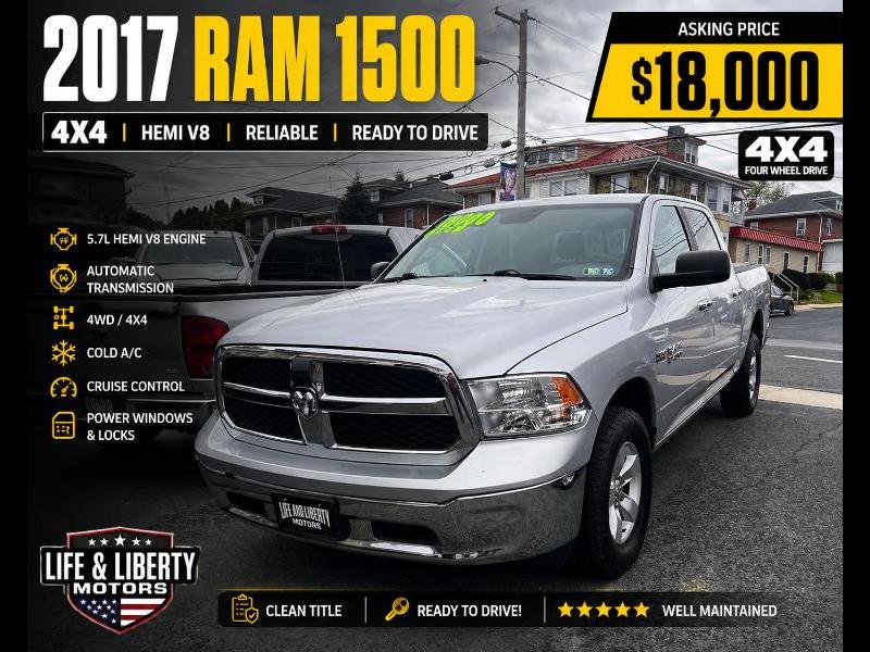 RAM 1500 SLT Crew Cab SWB 4WD 2017