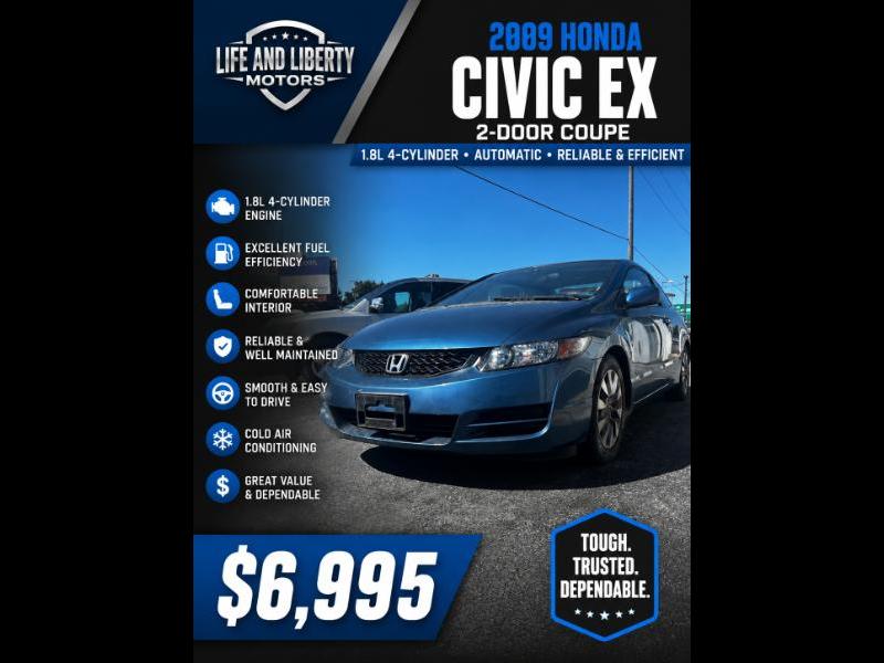 Honda Civic EX Coupe 5-Speed AT 2009