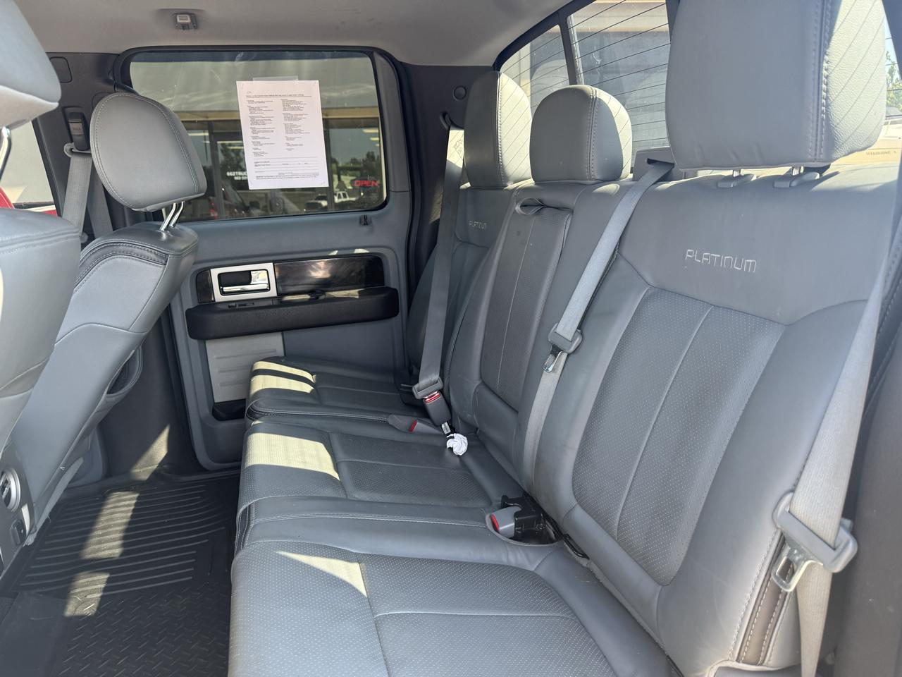 Ford F-150 4WD SuperCrew 145" Platinum 2012