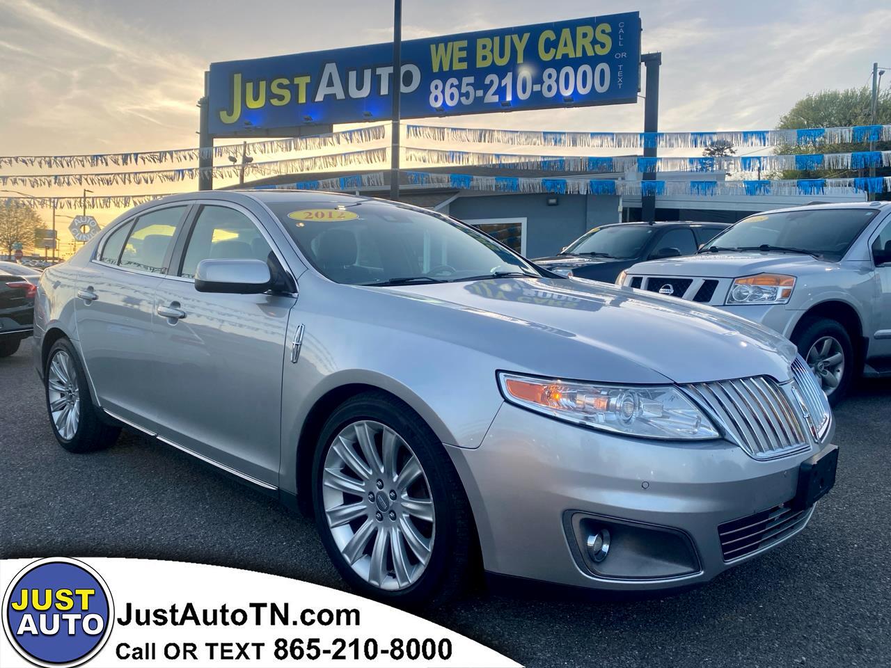 Lincoln MKS 4dr Sdn 3.5L AWD w/EcoBoost 2012