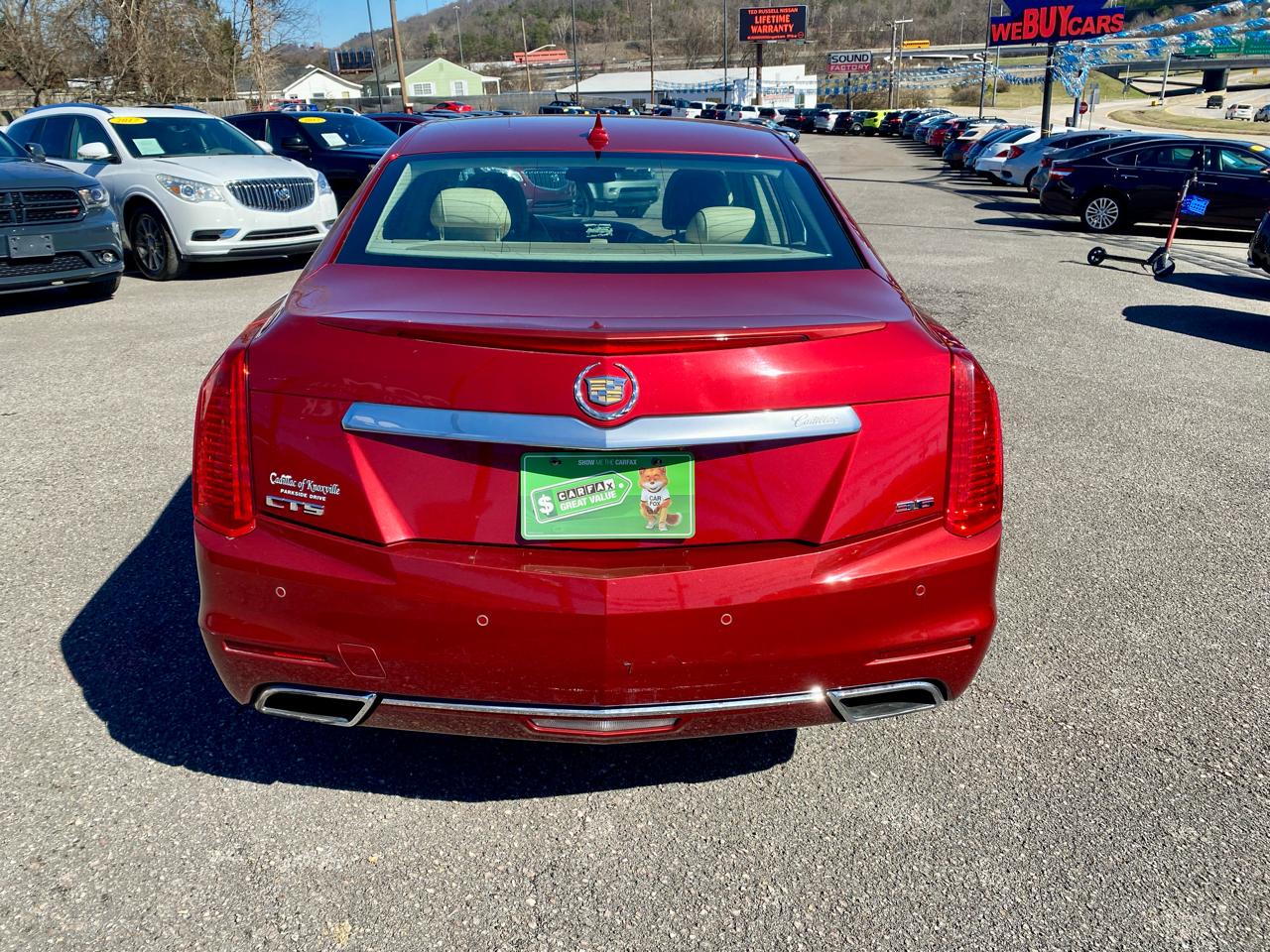 Cadillac CTS Sedan 4dr Sdn 3.6L Luxury RWD 2014