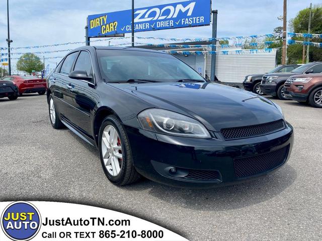 Black 2013 Chevrolet Impala LTZ FWD Sedan Front-Wheel Drive Automatic