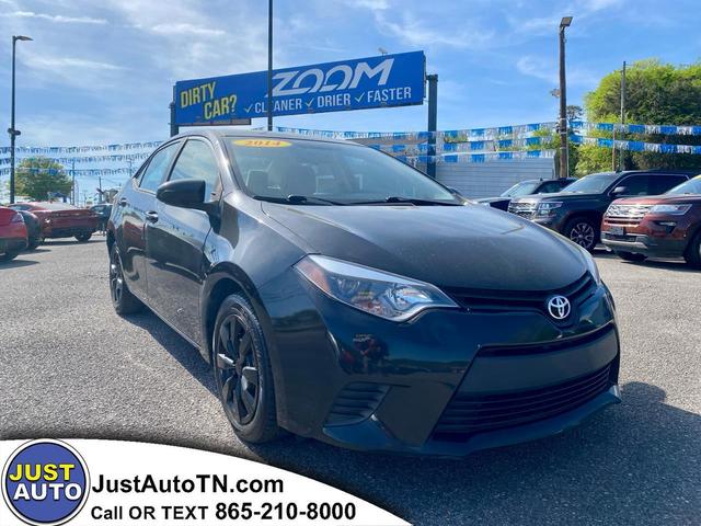 Black 2014 Toyota Corolla LE Premium Sedan Front-Wheel Drive Automatic