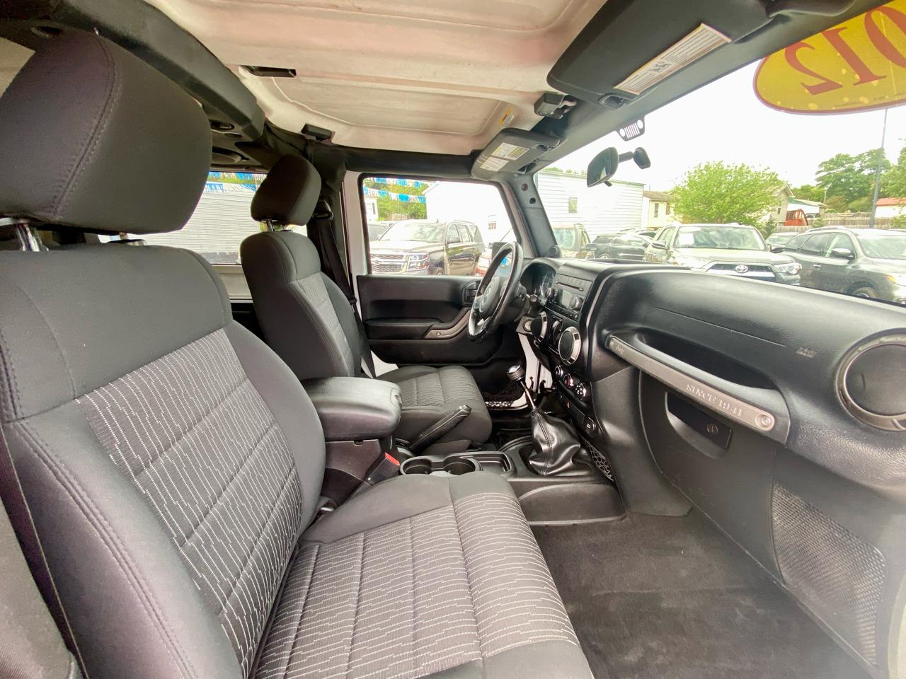 Jeep Wrangler 4WD 2dr Sport 2012