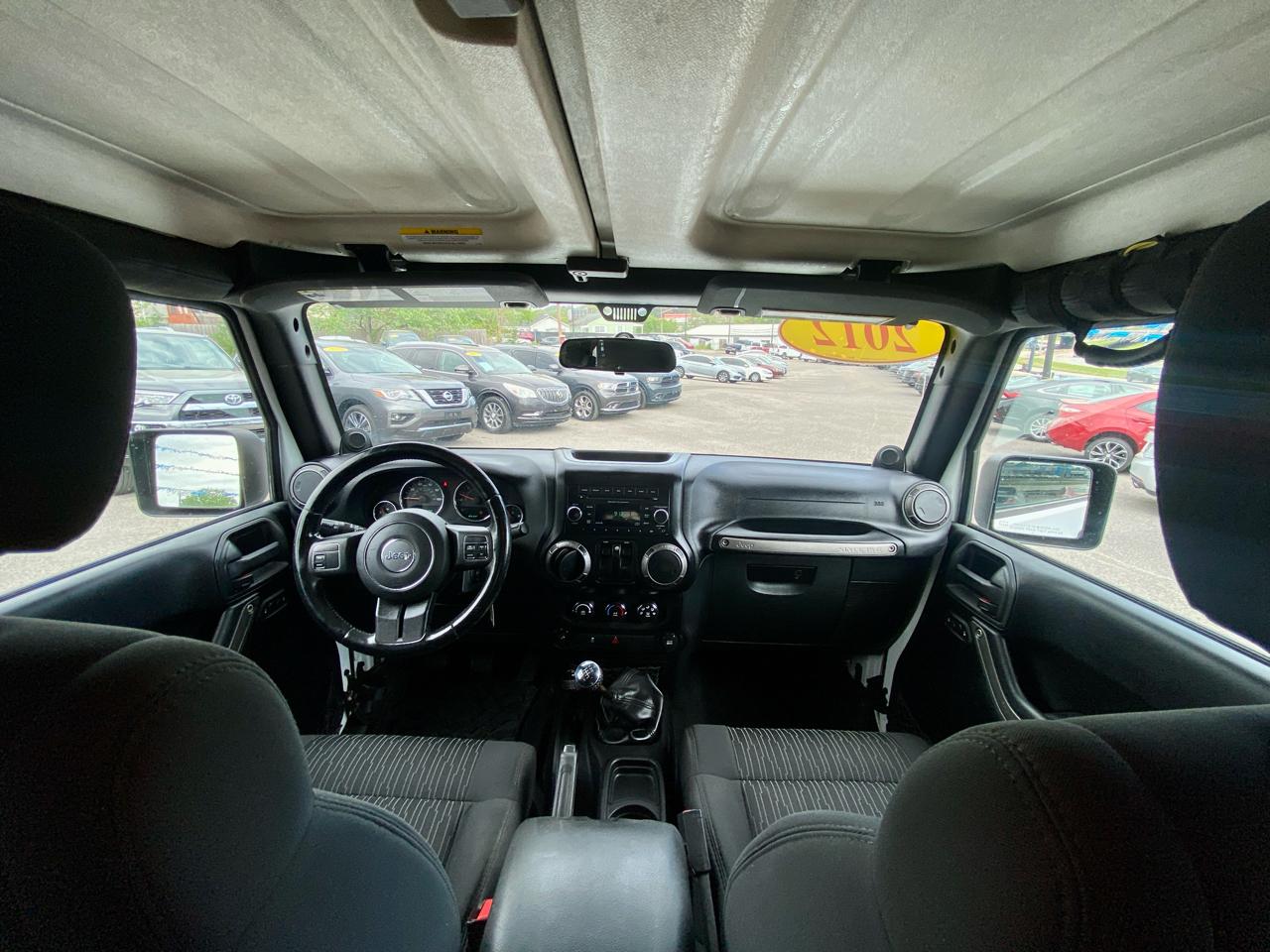 Jeep Wrangler 4WD 2dr Sport 2012