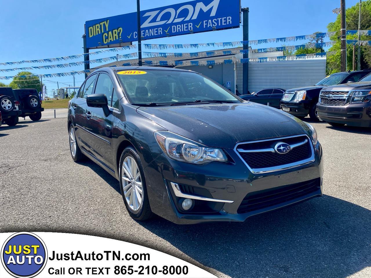 Subaru Impreza Sedan 4dr CVT 2.0i Premium 2015