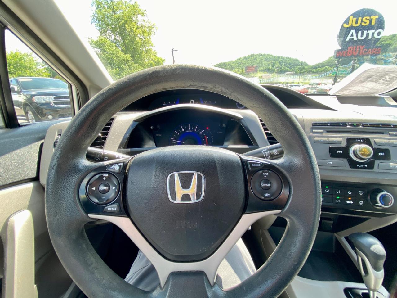 Honda Civic Cpe 2dr Auto LX 2012