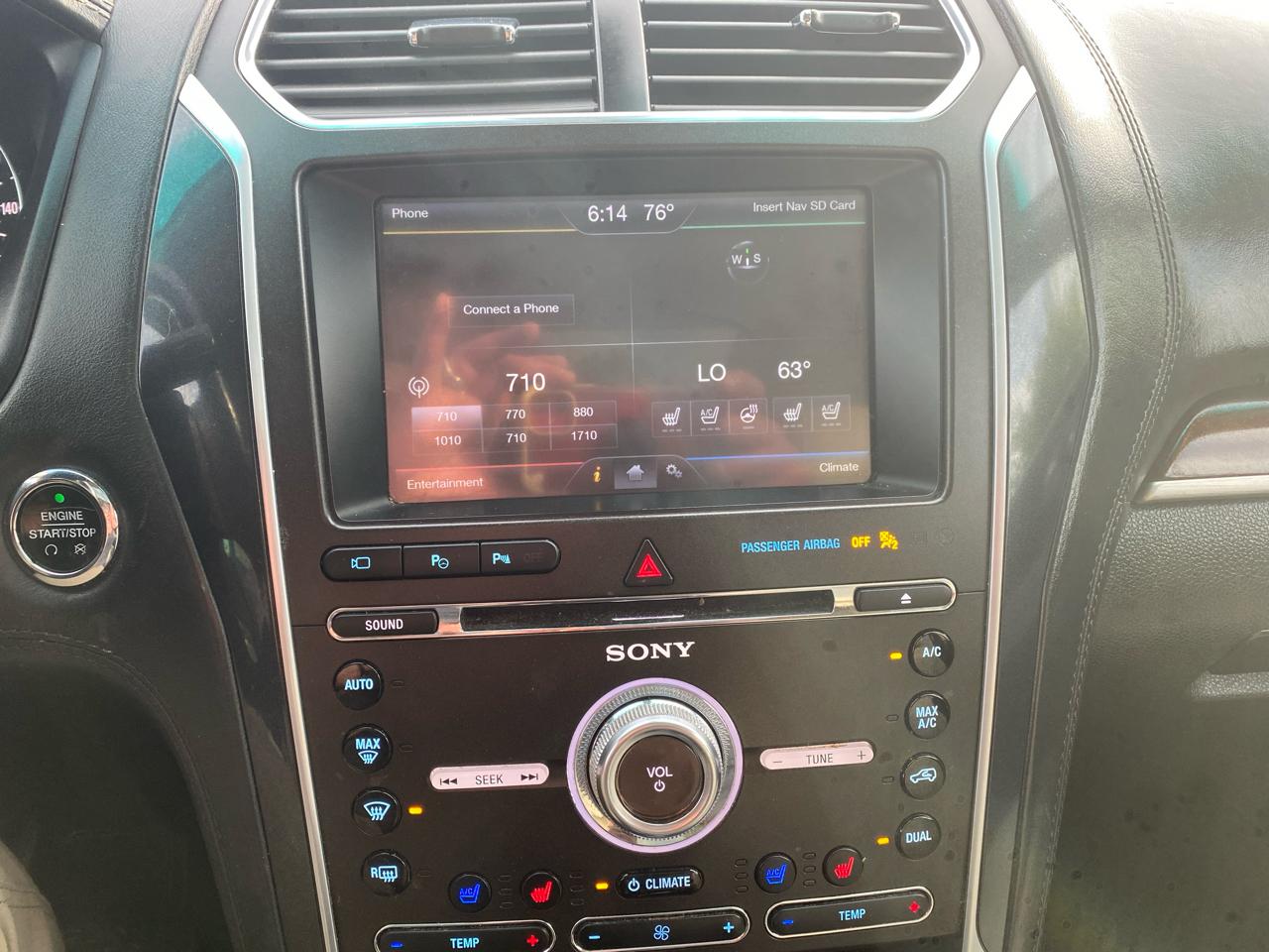 Ford Explorer 4WD 4dr Platinum 2016