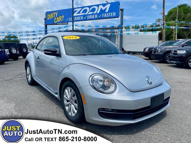 Silver 2014 Volkswagen Beetle 1.8T Entry Hatchback Front-Wheel Drive Automatic