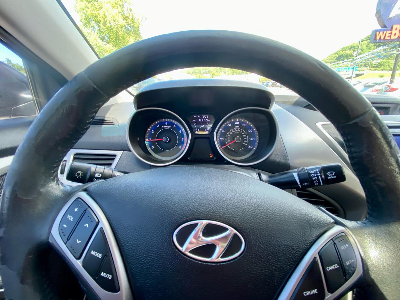 Hyundai Elantra 4dr Sdn Auto Limited PZEV (Ulsan Plant) 2013