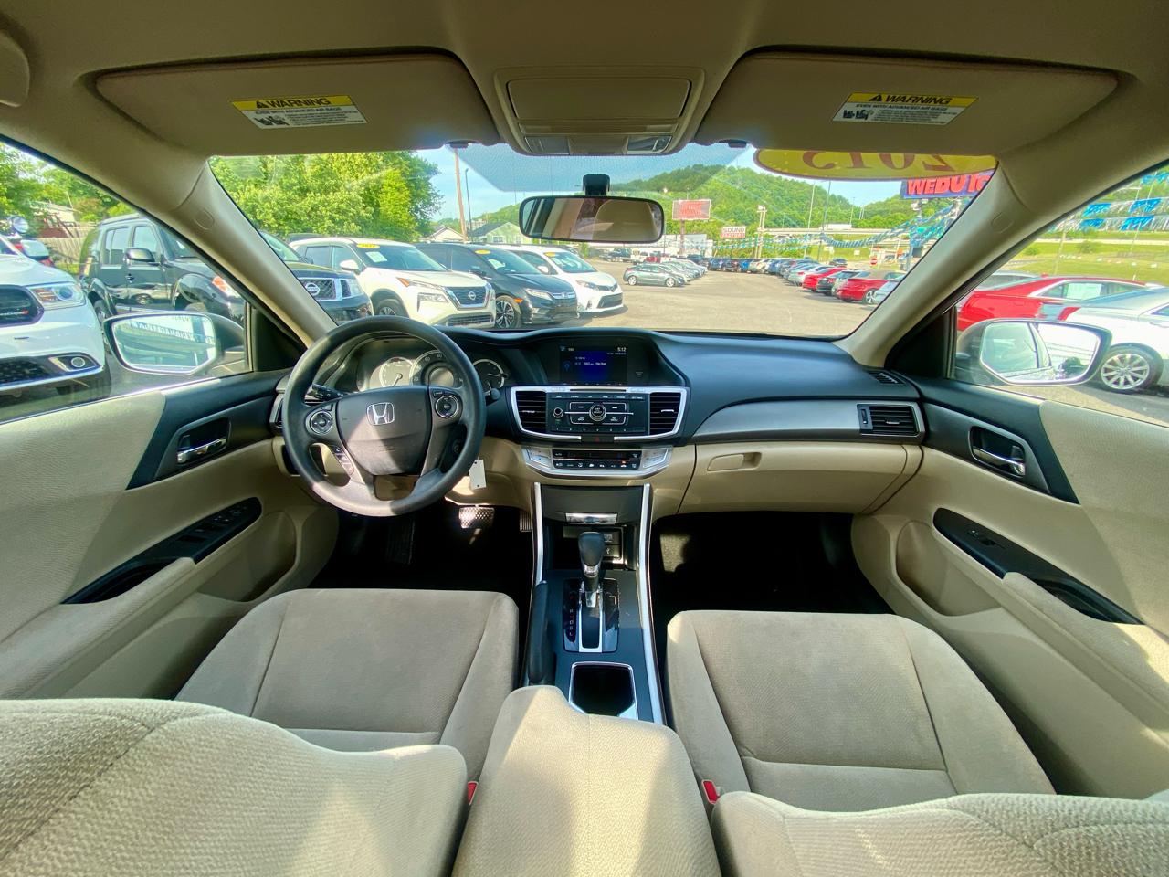 Honda Accord Sdn 4dr I4 CVT LX 2013