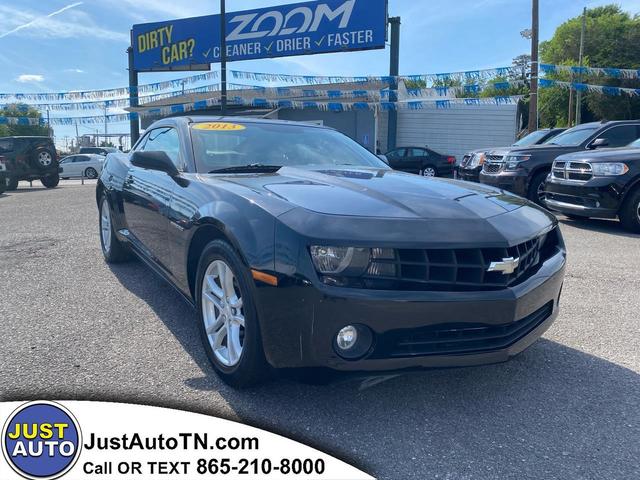 Black 2013 Chevrolet Camaro 1LT Coupe RWD Coupe Rear-Wheel Drive Automatic