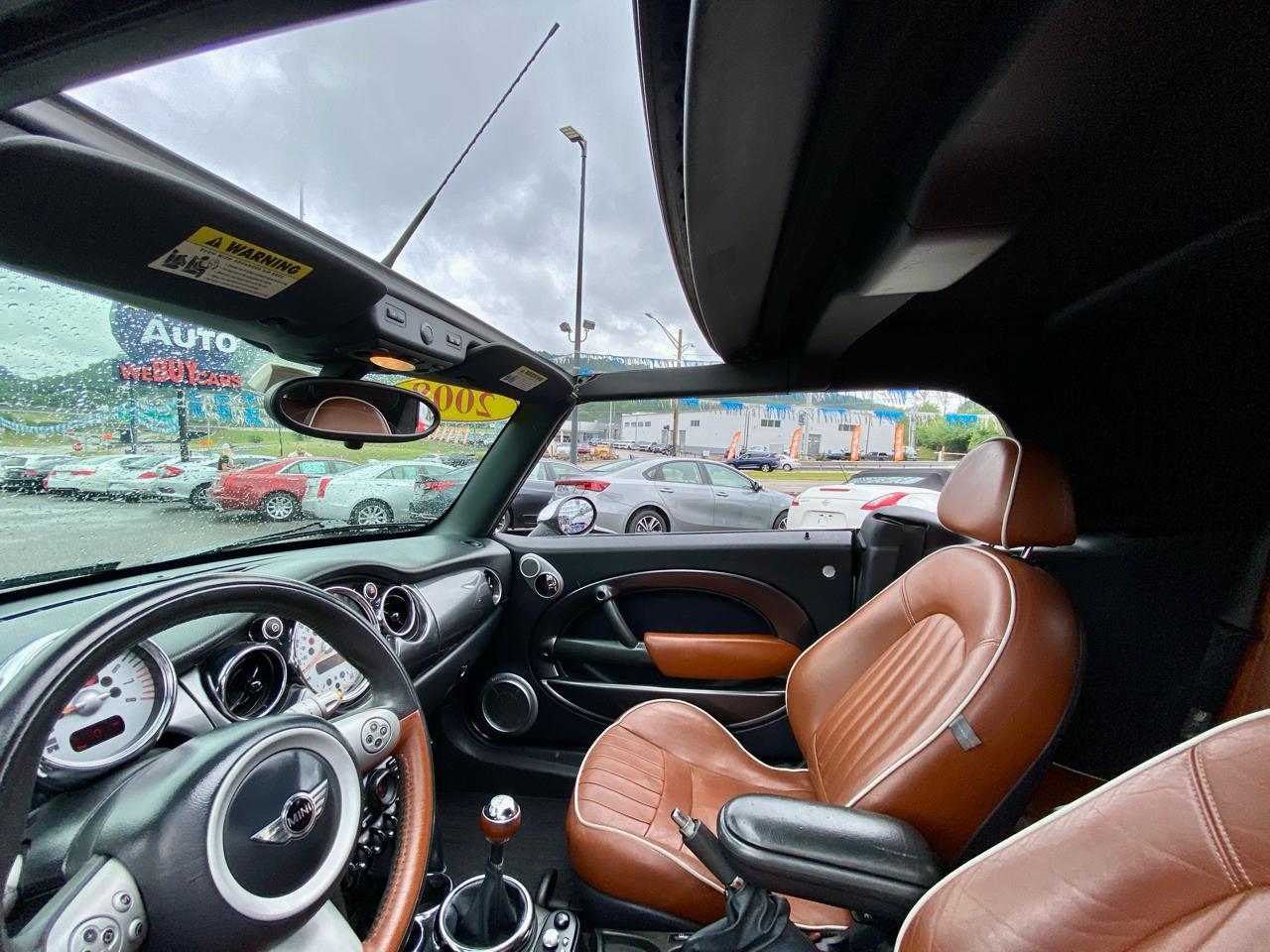 MINI Cooper Convertible 2dr S 2008