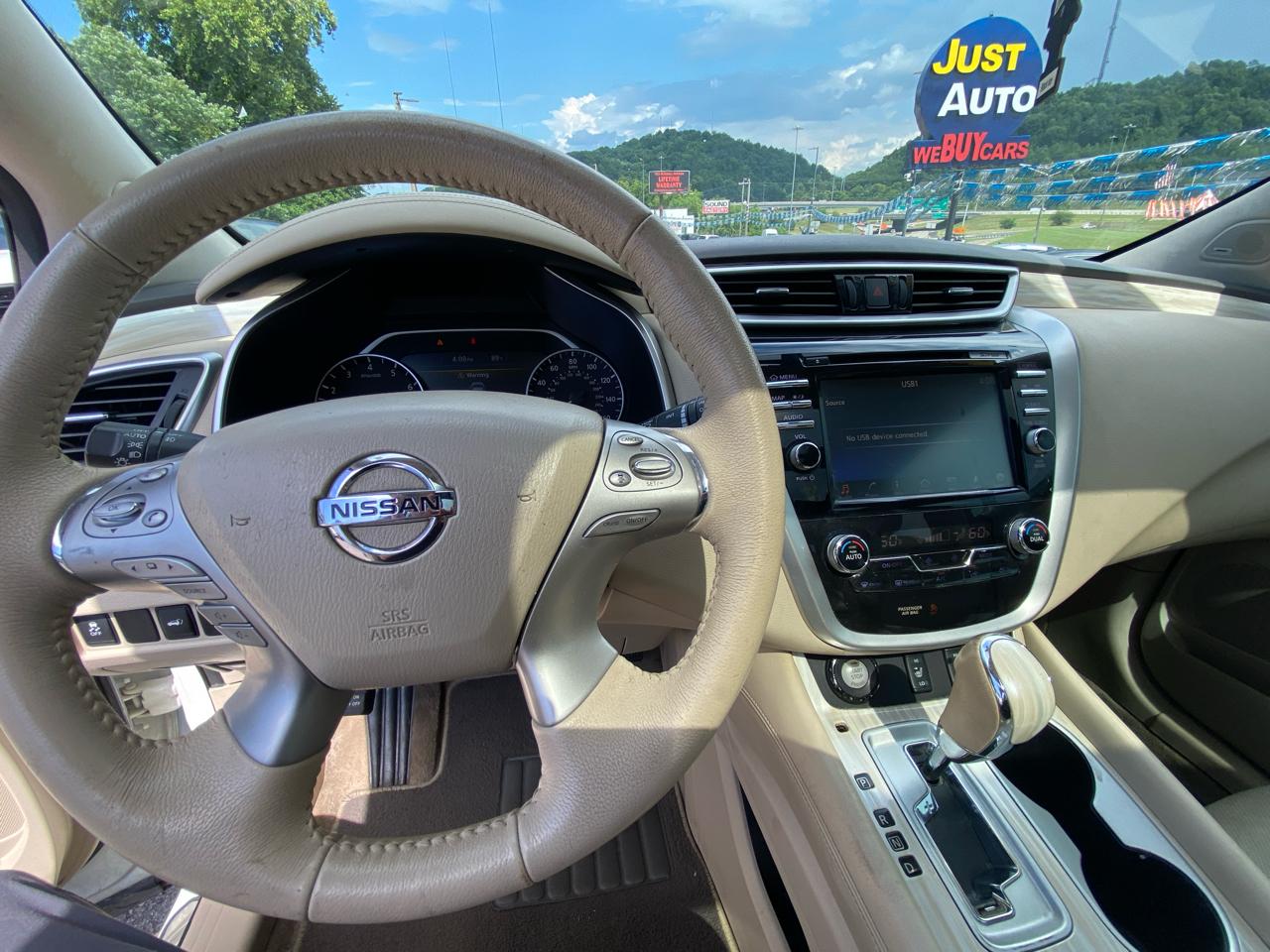 Nissan Murano FWD 4dr SL 2015
