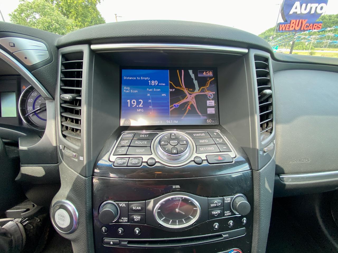 Infiniti FX35 RWD 4dr 2012
