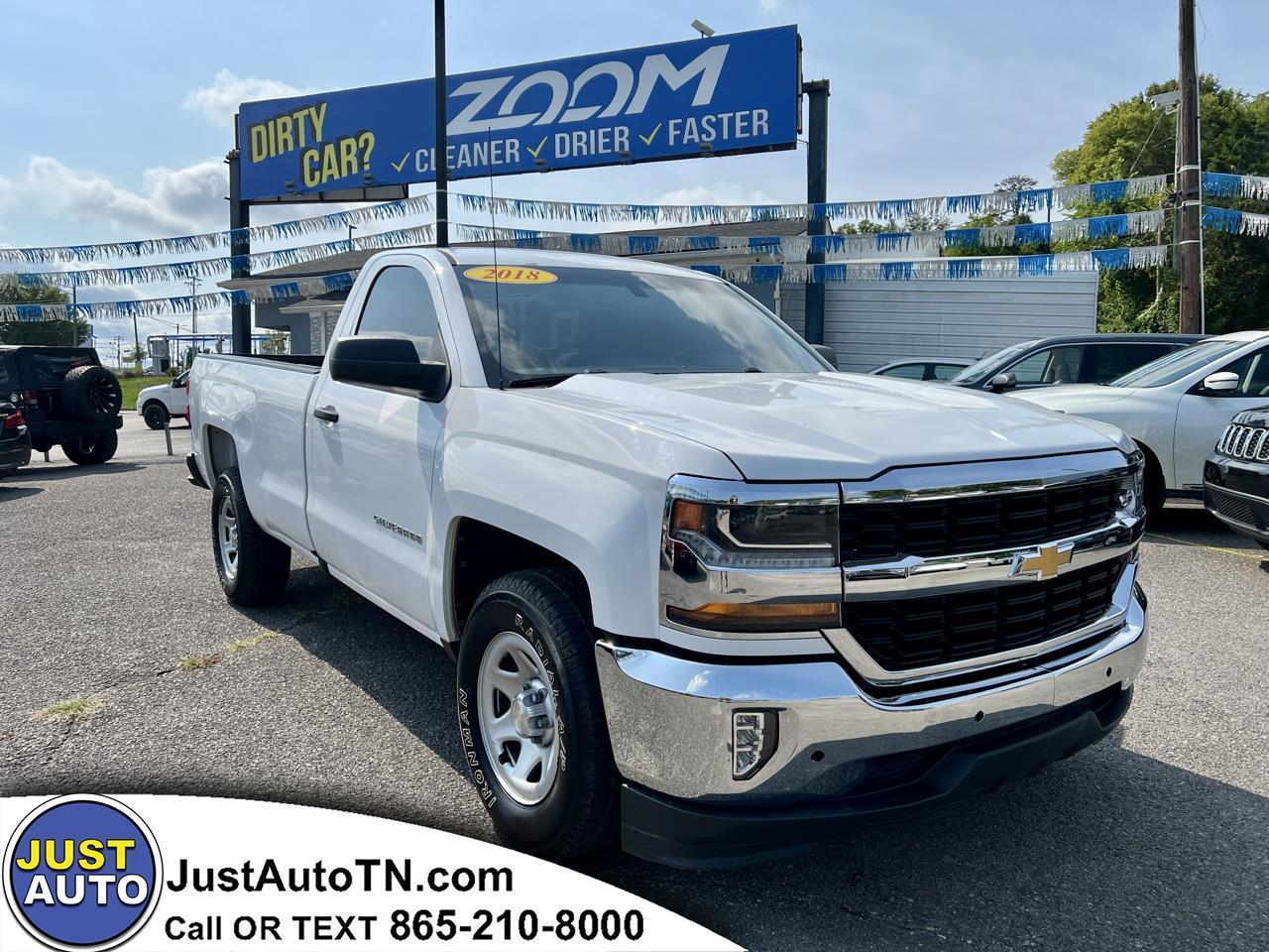 2018 Chevrolet Silverado 1500 2WD Reg Cab 133.0" Work Truck