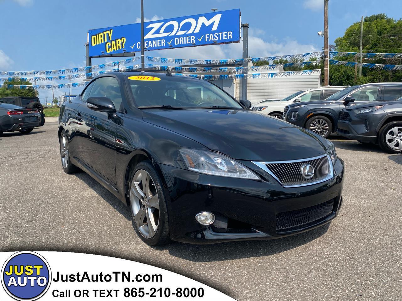 2012 Lexus IS 250C 2dr Conv Man