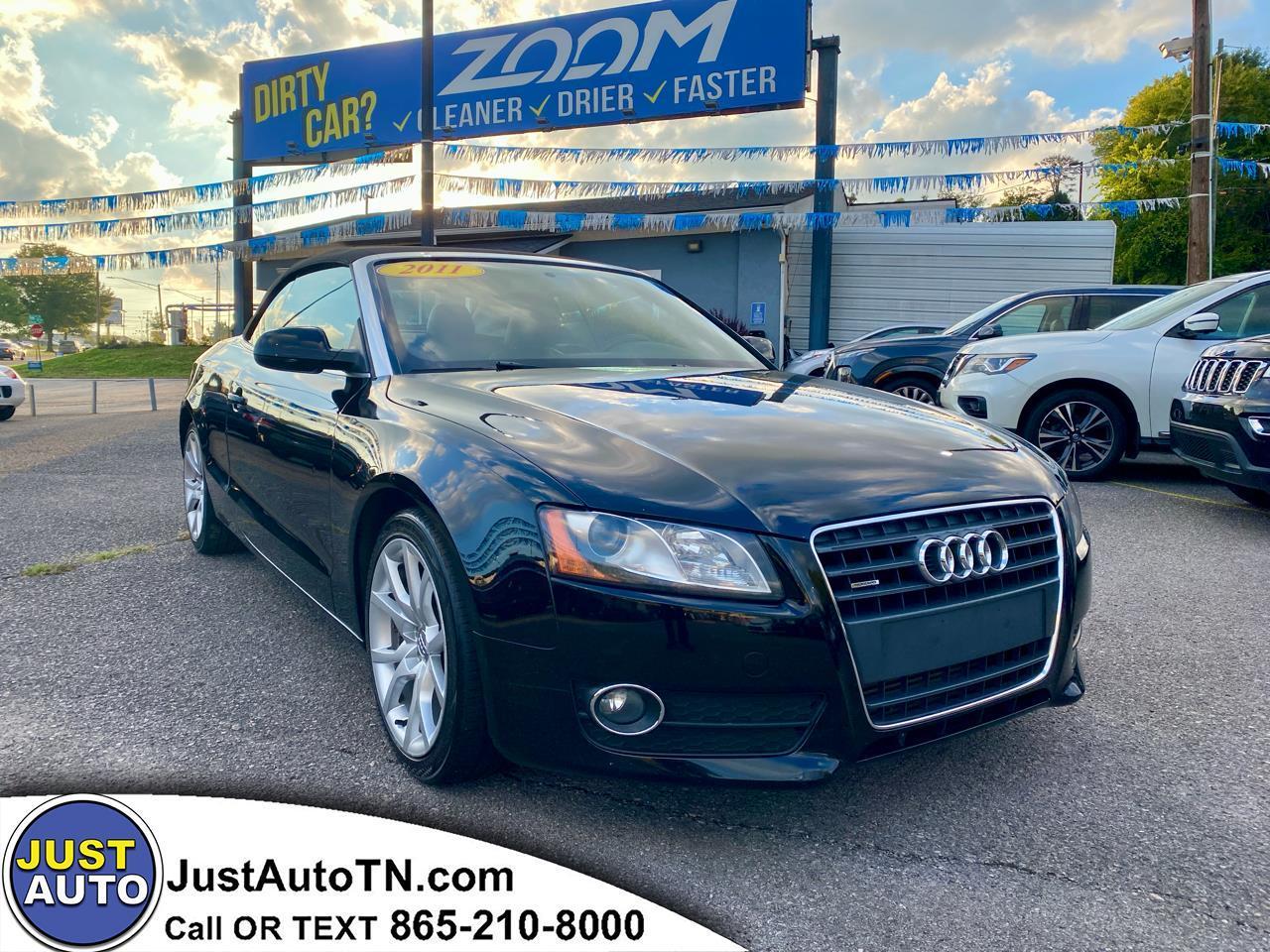Audi A5 2dr Cabriolet Auto quattro 2.0T Premium 2011
