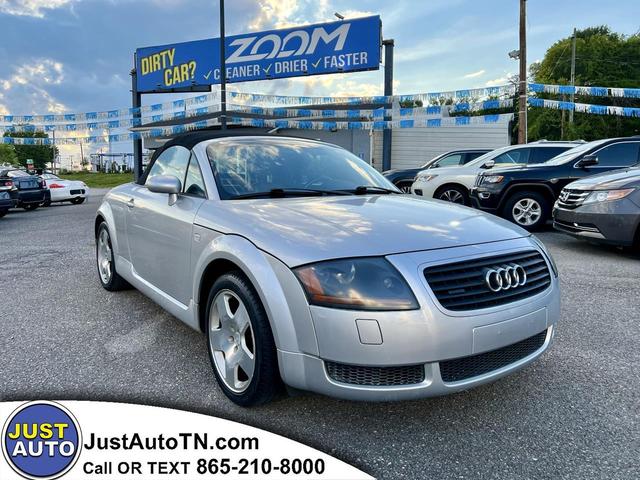 Silver 2002 Audi TT Convertible All-Wheel Drive 6-Speed Manual