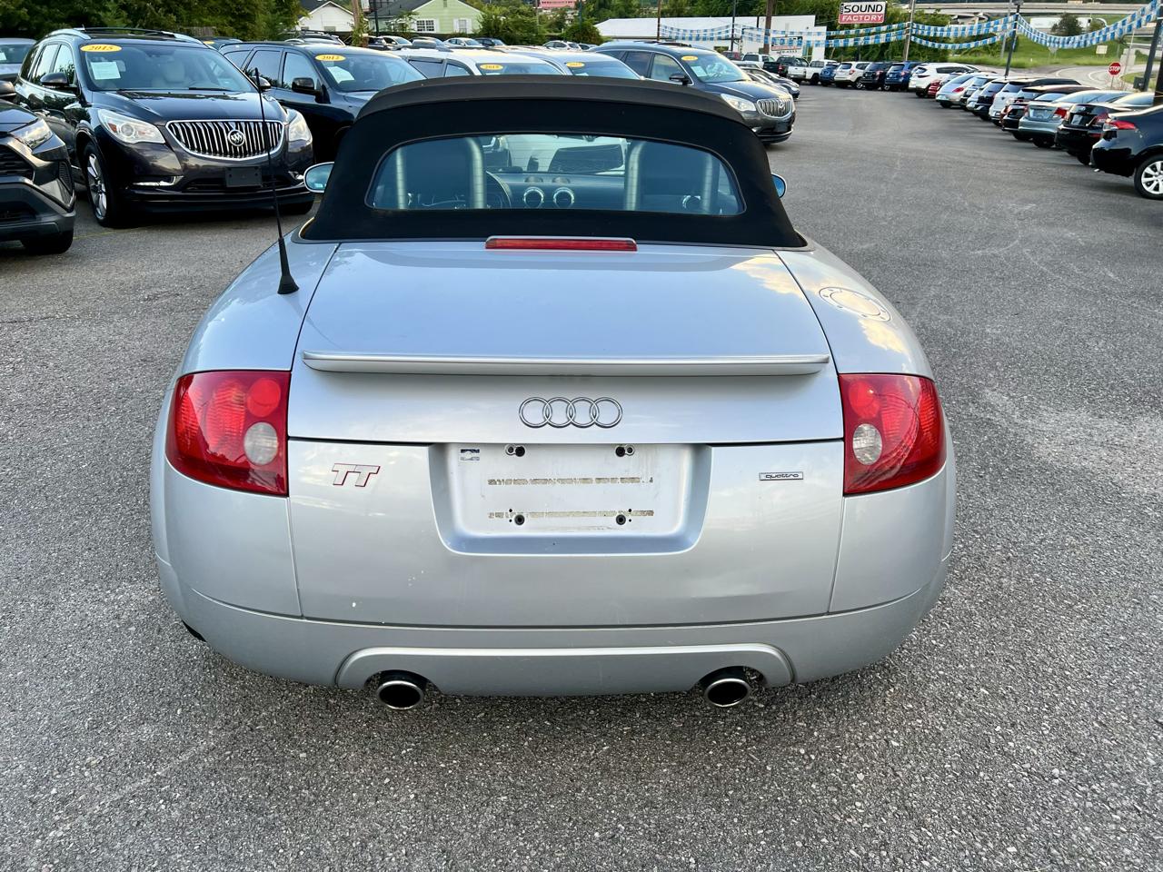 Audi TT 2dr Roadster Quattro 6-Spd 2002