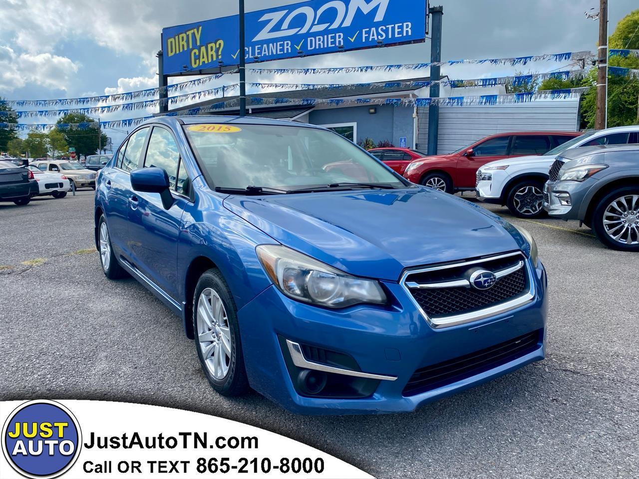 Subaru Impreza Sedan 4dr CVT 2.0i Premium 2015