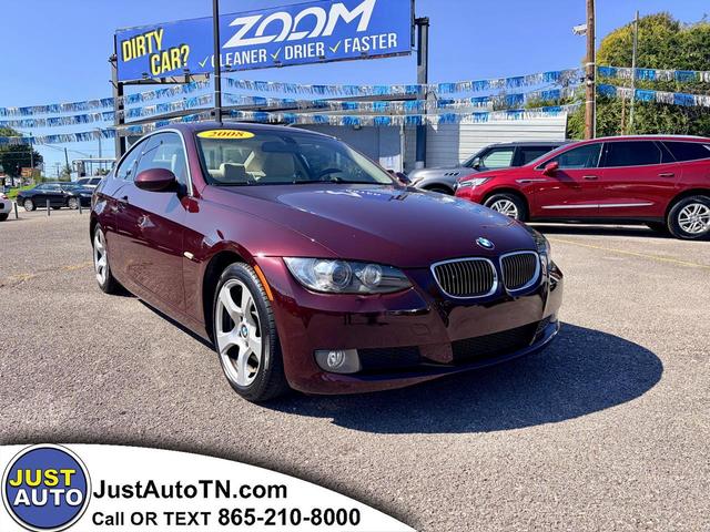 Red (Burgundy) 2008 BMW 3 Series Coupe All-Wheel Drive Automatic