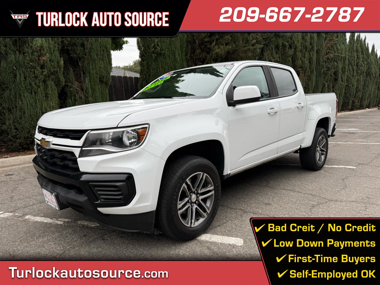 2021 Chevrolet Colorado Work Truck Crew Cab Long Box 2WD
