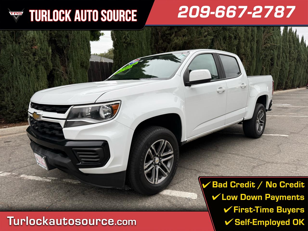 2021 Chevrolet Colorado Work Truck Crew Cab Long Box 2WD