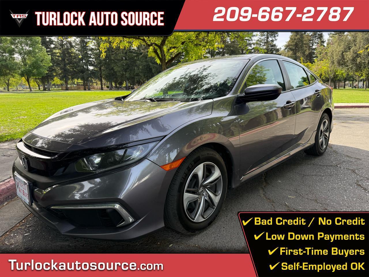 2020 Honda Civic LX Honda Sensing Sedan CVT