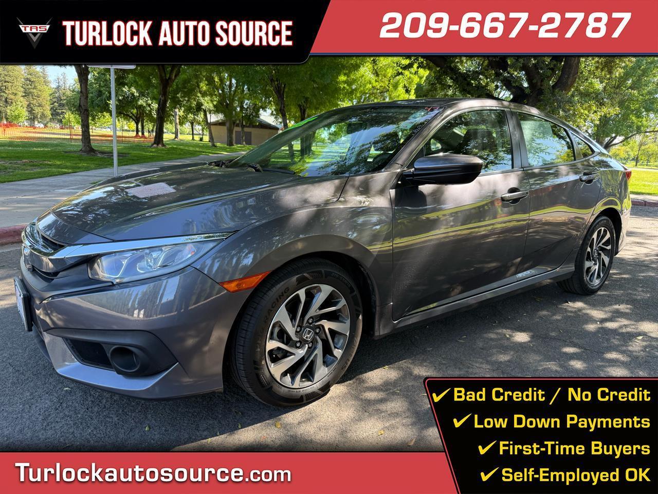 Honda Civic EX Honda Sensing Sedan CVT 2018