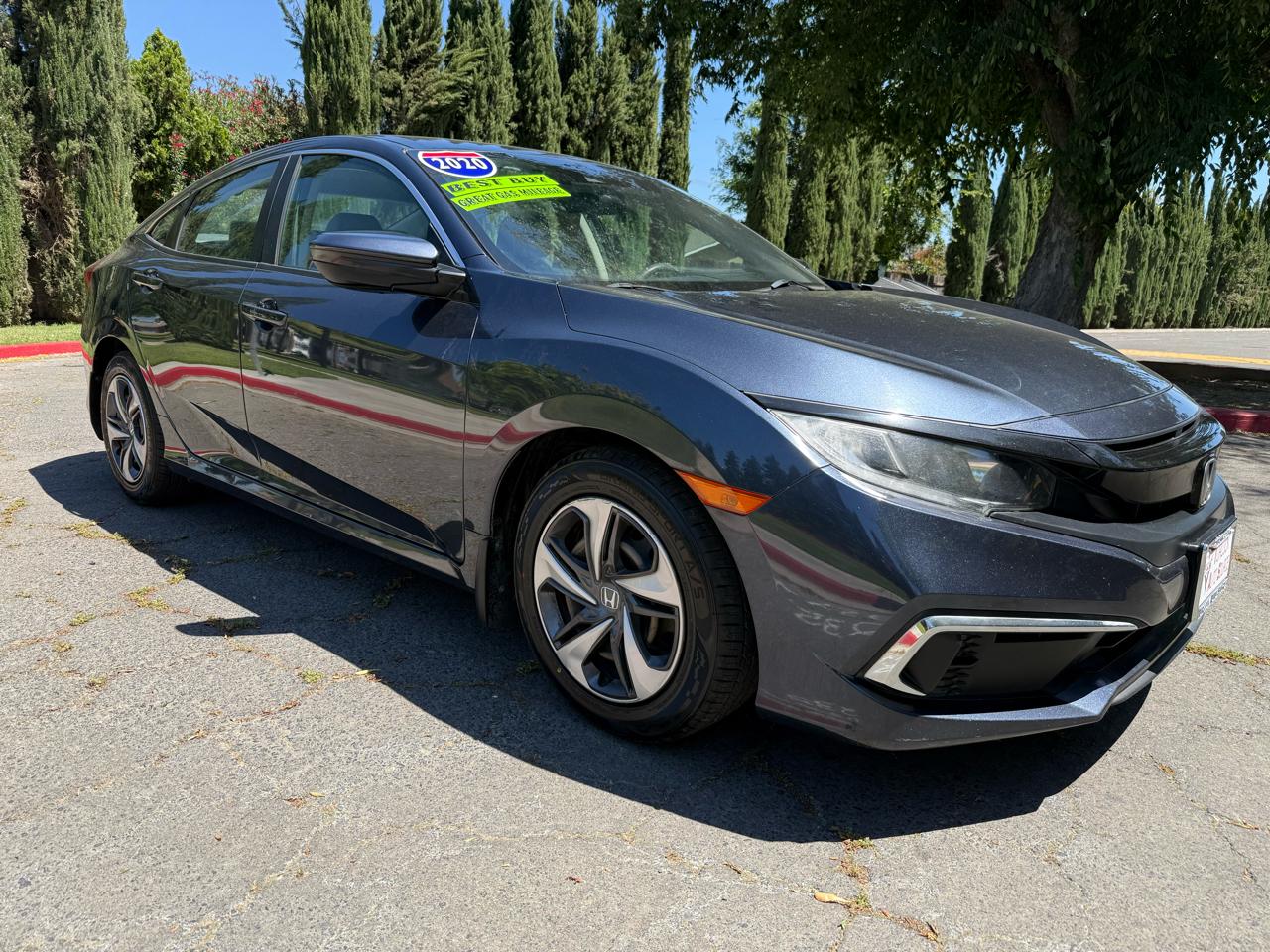 Honda Civic LX Honda Sensing Sedan CVT 2020