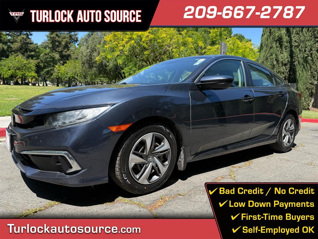 Honda Civic LX Honda Sensing Sedan CVT 2020