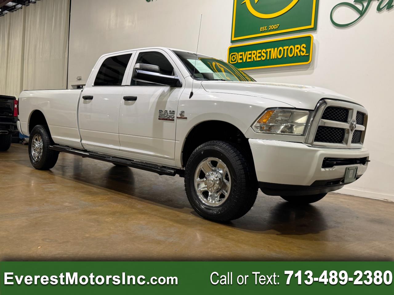 2018 RAM 2500 ST 4X4 CREW CAB LONG BOX 6.7L CUMMINS DIESEL
