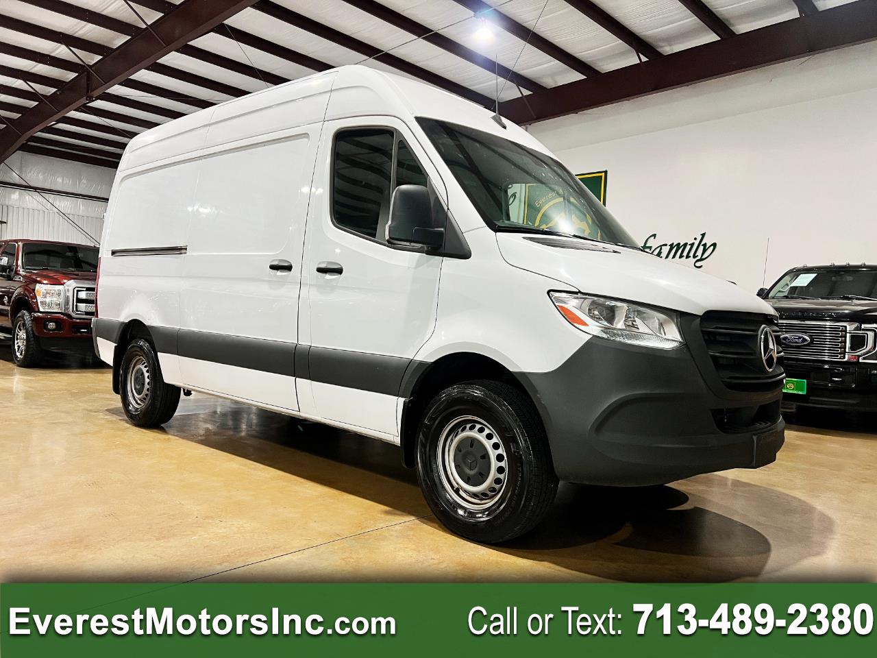 Used 2020 MercedesBenz Sprinter Cargo Van 1500 High Roof GAS RWD SWB