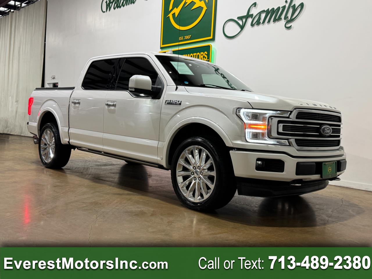 2018 Ford F-150 LIMITED 4X4 SUPERCREW SHORT WB 3.5L V6 GAS