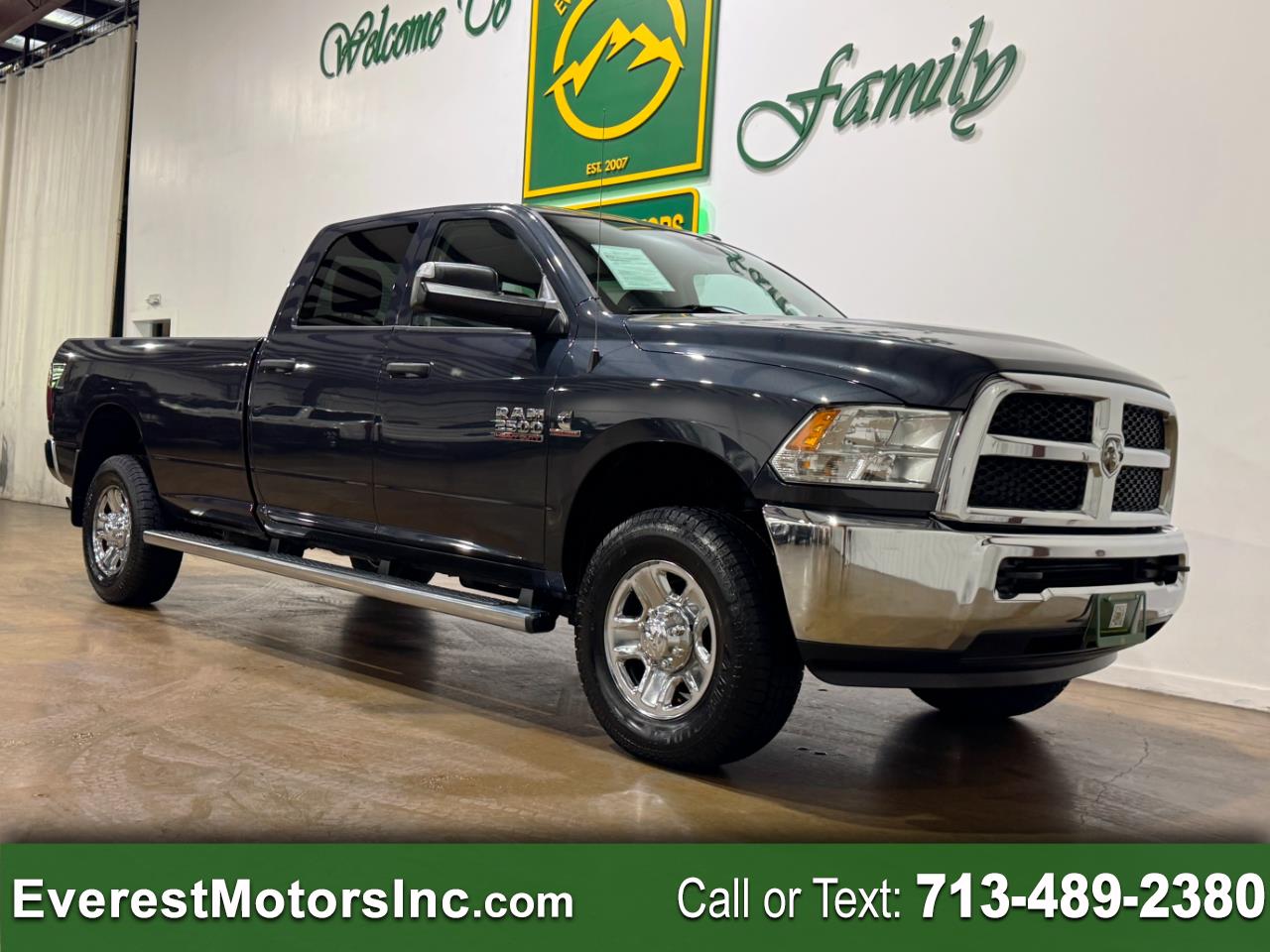 2018 RAM 2500 ST 4X4 CREW CAB LONG BOX 6.7L CUMMINS DIESEL
