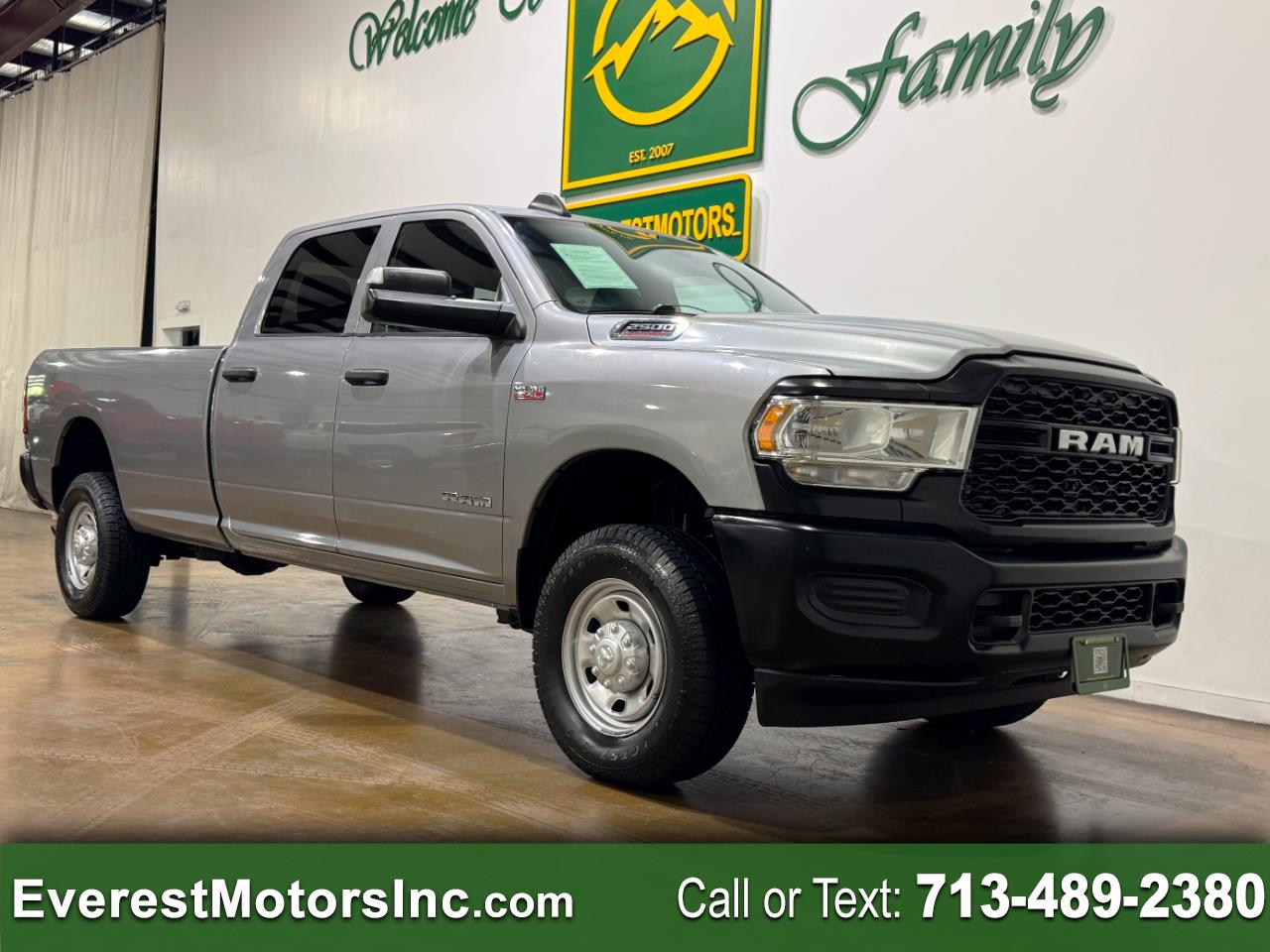 2022 RAM 2500 TRADESMAN 4X4 CREWCAB LONGBED 6.4L HEMI GAS 1OWNER