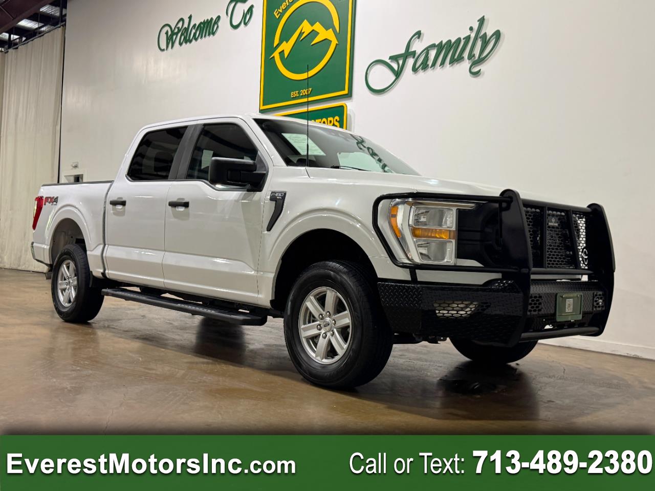 2022 Ford F-150 XL 4X4 SUPERCREW SHORT WB 5.0L GAS 1OWNER "TOW PKG