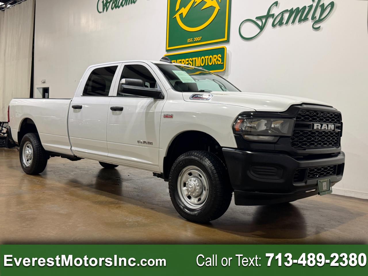 2022 RAM 2500 TRADESMAN 4X4 CREW CAB LONG BOX 6.4L V8 GAS 1OWNER