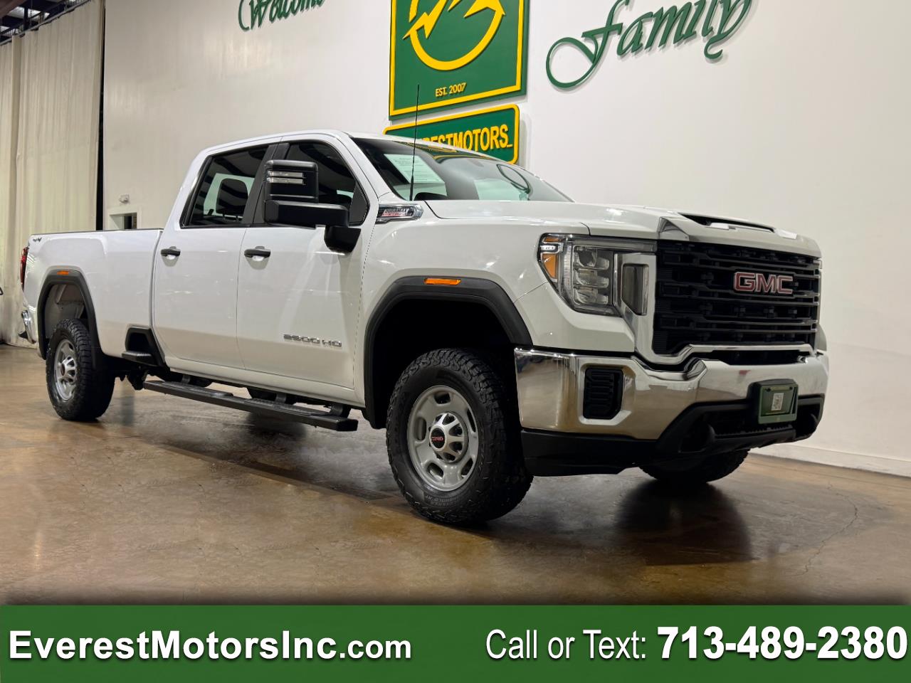 2023 GMC Sierra 2500HD PRO 4X4 CREW CAB LONG BED 6.6L V8 DIESEL 1OWNER