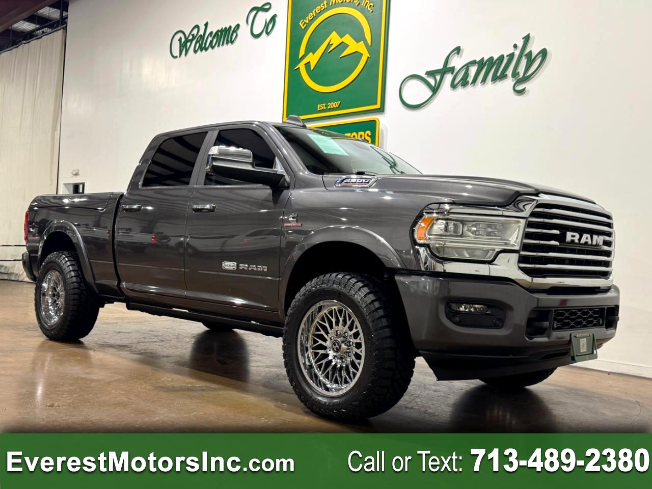 2020 RAM 2500 LONGHORN 4X4 CREWCAB SHORTWB 6.7L V8 DIESEL 1OWNER